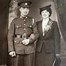 George and Ella Clare on their Wedding Day