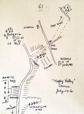 Pte. MacPherson Sketch "Happy Valley"