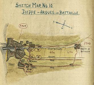 Major Grant Map (No.10), Dieppe