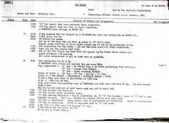 2nd Seaforth War Diary 18/19 Feb 1945