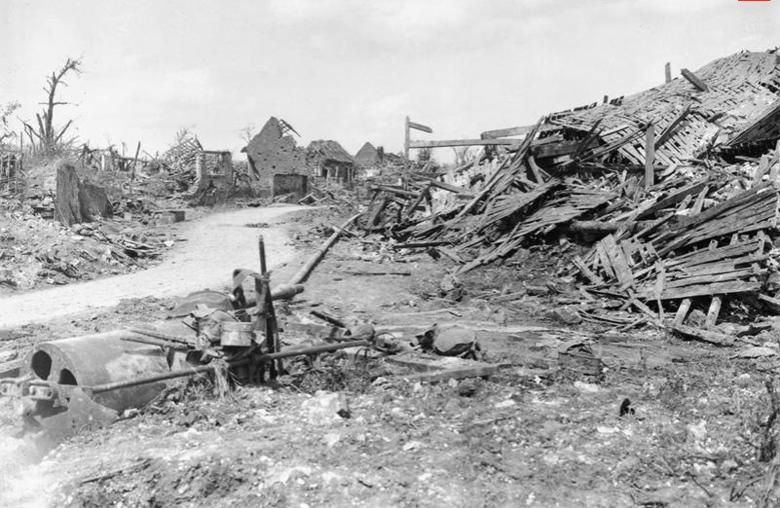 Ruined Mametz, 4th July 1916