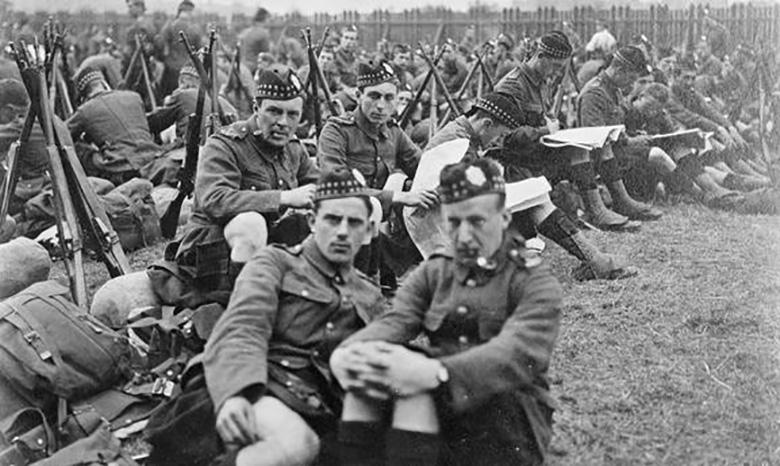9th Royal Scots, Leith, 1914