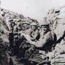 Men of Black Watch in a trench, c1914
