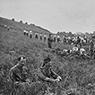 8th Royal Scots digging trenches