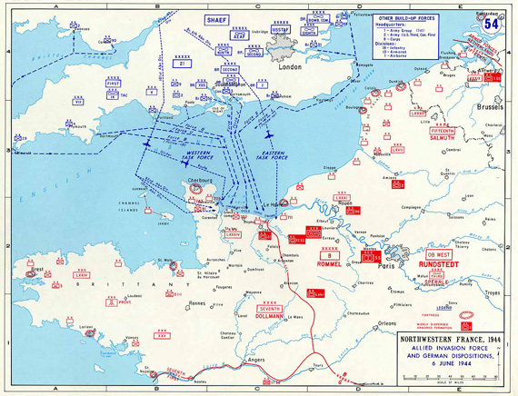 Allied Invasion Force, June 1944