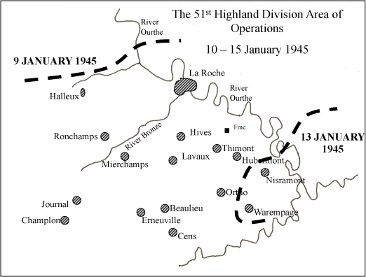 Ardennes - Battle of the Bulge, January 1945 | 51st Highland Division